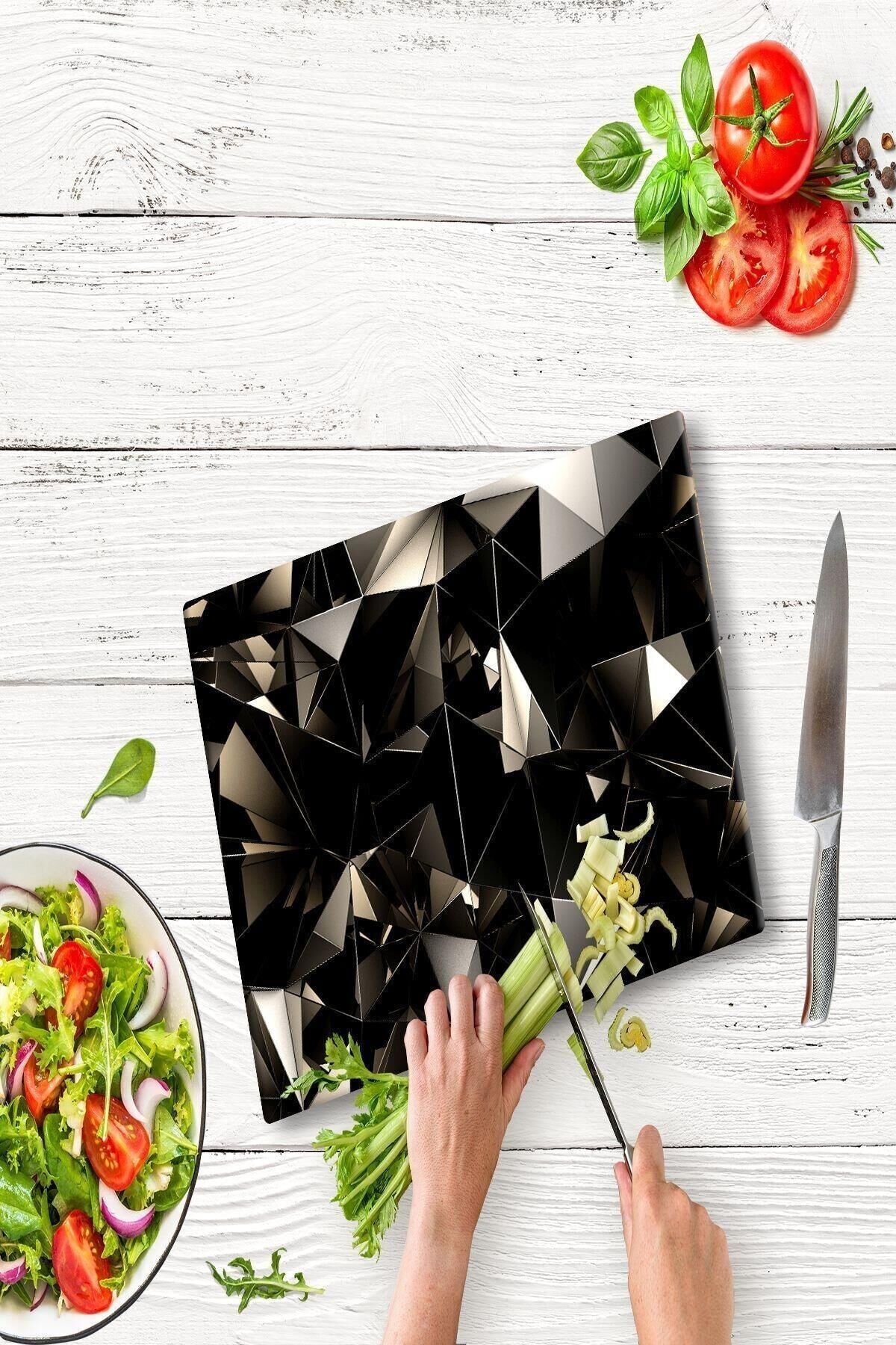 30x40 cm Cam Kesme Tahtası Ayna