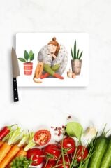 30x40 cm Cam Kesme Tahtası Alone