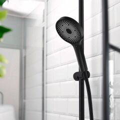 Saban Duş Başlığı Siyah Mat