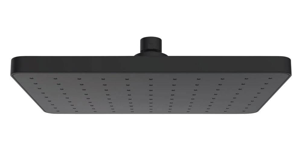 Saban Tepe Duş Başlığı Kare Siyah