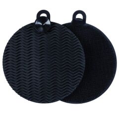 WENKO 2'Lİ SİYAH SİLİKON BULAŞIK SÜNGERİ