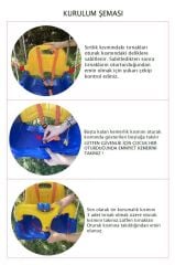 Çocuk & Bebek Salıncağı | Salıncak Emniyet Kemerli Pembe