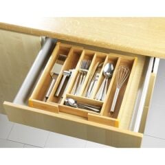 Saban Bambu Çekmece İçi Boyut Ayarlanabilir Kaşıklık