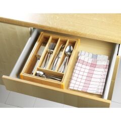 Saban Bambu Çekmece İçi Boyut Ayarlanabilir Kaşıklık