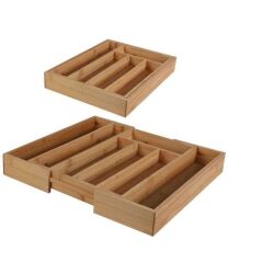 Saban Bambu Çekmece İçi Boyut Ayarlanabilir Kaşıklık