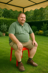 Saban Tabure Sağlam Plastik Kırılmaya Dayanıklı Bahçe, Balkon ,Banyo Kırmızı