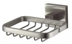 Saban Paslanmaz Çelik Sabunluk  ( 5,3 x 12,2 x 13,7 cm )