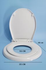 Yetişkin ve Çocuk Klozet Kapağı  Çocuk Adaptörü Söküp Takılabilir Yerli Üretim