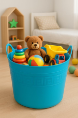 Saban Kurban Kovası , Kirli Ve Oyuncak Sepeti Esneyebilen Özellik 42 Lt Turkuaz