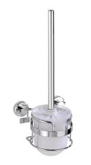 Saban Duvara Monte Tuvalet Fırçası | Krom Kaplama, 3kg Taşıma Kapasitesi