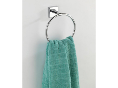 Saban Duvara Monte Havlu Askısı | Delmesiz Montaj, Güçlü Yapışkan Sistem 18.5 x 21 x 7.5 cm