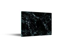 20x30 cm Cam Kesme Tahtası Siyah Mermer