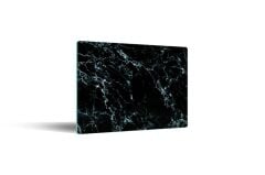 20x30 cm Cam Kesme Tahtası Siyah Mermer