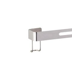 Saban Premium Plus Tekli Havlu Askısı – Parlak Paslanmaz Çelik, 40.5 cm