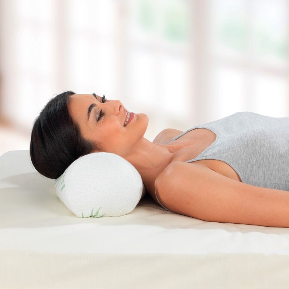 Çıkarılabilir Viskon Dolgulu 4’ü 1 Arada Yastık Rulosu – Çok Yönlü Kullanım