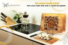 Çap 32 cm Ahşap Desenli