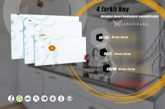 30x40 cm Cam Kesme Tahtası Model 1204