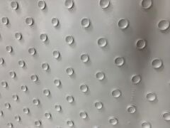 Saban Kaymaz Banyo Matı – Plastik, Vantuzlu, Taş Desenli Duş Matı, Kaymayı Önleyici Paspas 70x40 cm