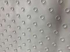 Saban Kaymaz Banyo Matı – Plastik, Vantuzlu, Taş Desenli Duş Matı, Kaymayı Önleyici Paspas 70x40 cm