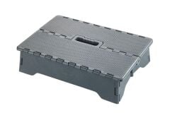 Saban Katlanabilir Kaymaz Tabanlı  Basamak –  Taşıma Saplı, Banyo, Balkon, Küvet ve Veranda için Katlanabilir – 28x40 cm