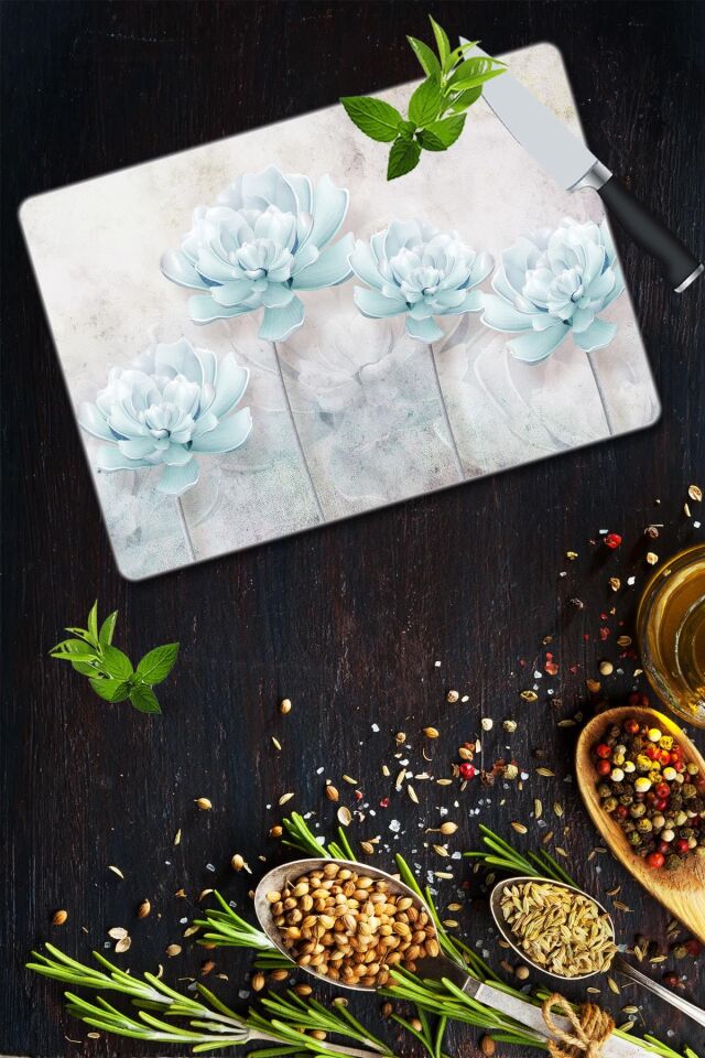 30x40 cm Cam Kesme Tahtası Model 90