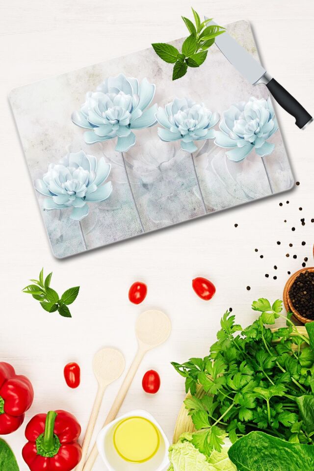 30x40 cm Cam Kesme Tahtası Model 90