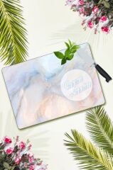 30x40 cm Cam Kesme Tahtası Canım Annem Ezgi