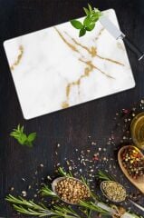 30x40 cm Cam Kesme Tahtası Simler