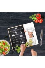 30x40 cm Cam Kesme Tahtası Mutfak Kuralları