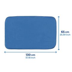 Saban Buharlı Ütü Battaniyesi 130 x 65 cm – Isı Yansıtıcı Alüminyum Kaplama, Buhar Bariyerli, Kaymaz Tabanlı