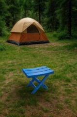 Saban Katlanır Piknik Taburesi – Taşınabilir, Hafif ve Dayanıklı, Kamp, Açık Hava, Plaj, Balıkçılık ve Bahçe Taburesi