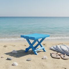 Saban Katlanır Piknik Taburesi – Taşınabilir, Hafif ve Dayanıklı, Kamp, Açık Hava, Plaj, Balıkçılık ve Bahçe Taburesi