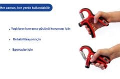 Saban Sayaçlı El Bilek Güçlendirici – Ayarlanabilir Dirençli Parmak ve El Egzersiz Aleti (5–20 kg)