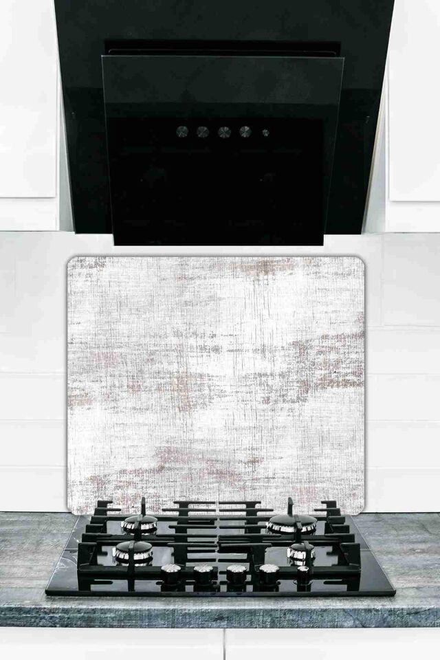 50X56 cm Cam Ocak Koruyucu Model 2