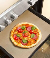 Saban Yapışmaz Fırın Matı – 45x33 cm Isıya Dayanıklı Pişirme Matı | Pizza, Kurabiye ve Kızartmalar İçin