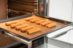 Saban Yapışmaz Fırın Matı – 45x33 cm Isıya Dayanıklı Pişirme Matı | Pizza, Kurabiye ve Kızartmalar İçin