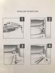 Klozet Kapağı Beyaz