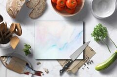 20x30 cm Cam Kesme Tahtası Ezgi