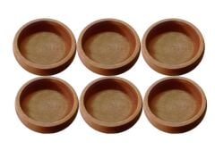 6’lı Kayın Çerezlik, Sunumluk , 3 x 8 cm