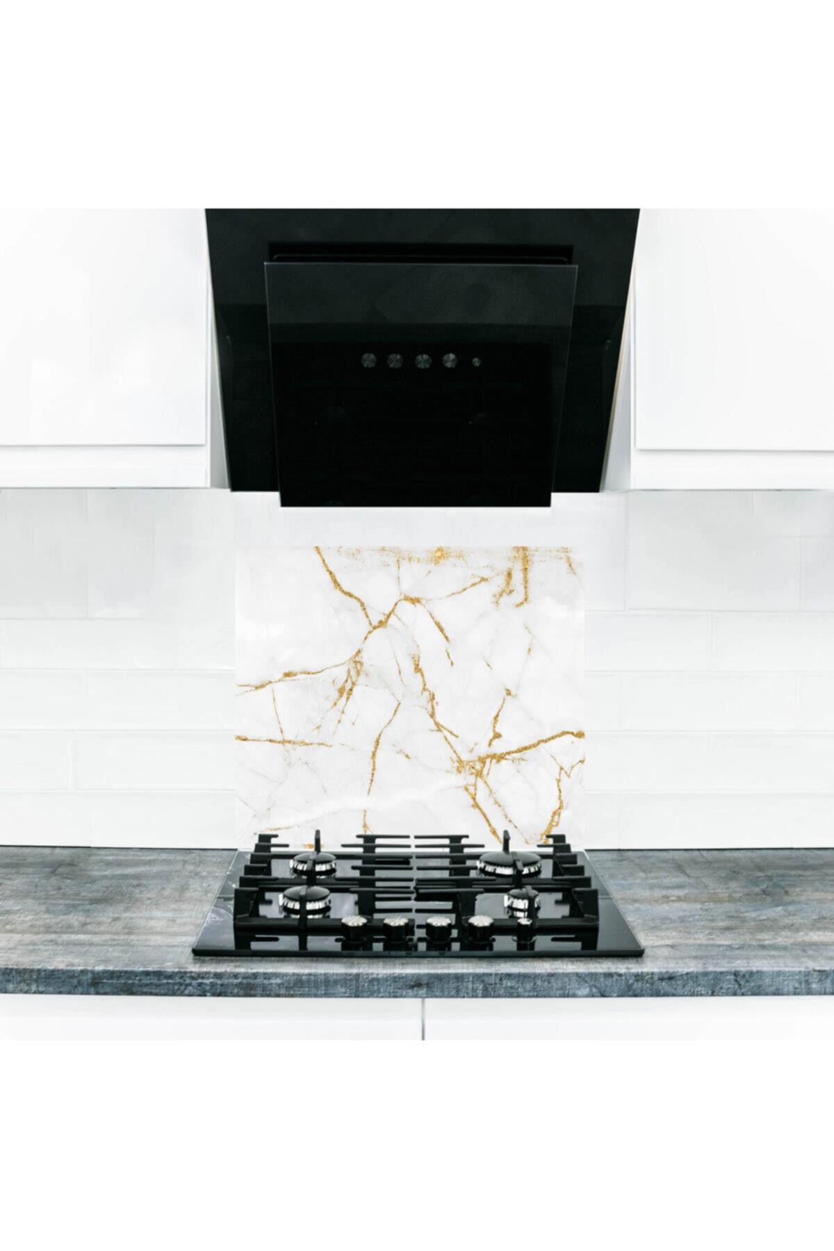 50X56 cm Cam Ocak Koruyucu Çoklu Sim