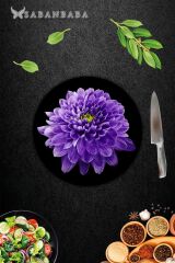 Çap 32 cm Mor Orkide