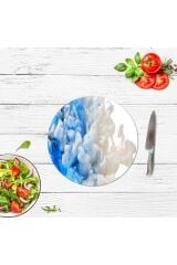 Çap 32 cm Mavi Duman