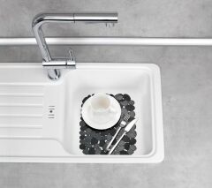 Wenko Lavabo Paspası - Stone Black