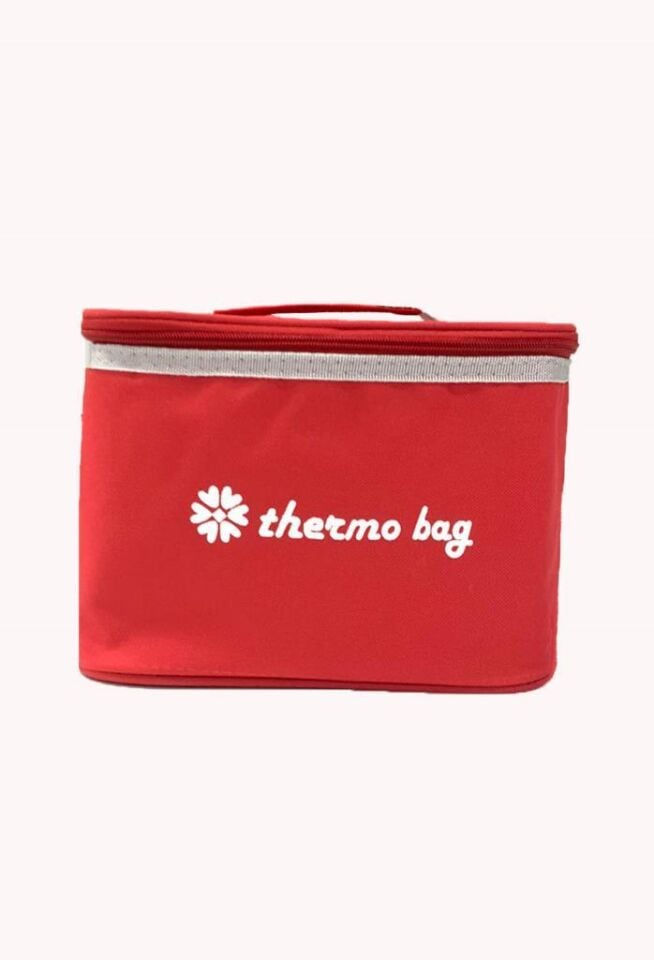 4 Litre - Kırmızı - Termal Çanta - Termo Çanta