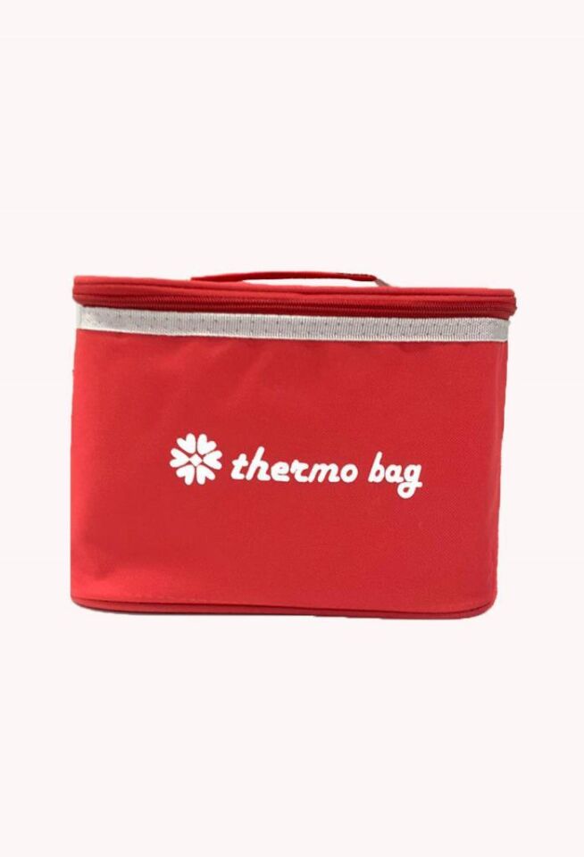 4 Litre - Kırmızı - Termal Çanta - Termo Çanta