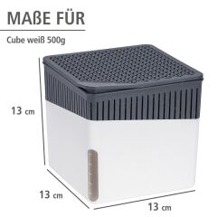 500 gr Nem Alıcı Rutubet Ve Küf Önleyici Kare Aparat Beyaz Naturel
