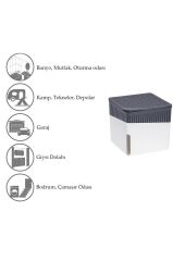 500 gr Nem Alıcı Rutubet Ve Küf Önleyici Kare Aparat Beyaz Naturel