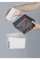 500 gr Nem Alıcı Rutubet Ve Küf Önleyici Kare Aparat Beyaz Naturel