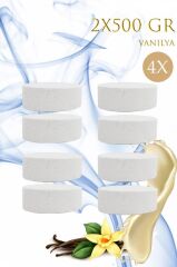 4 Adet 2x500 gr Nem Alıcı Rutubet Ve Küf Önleyici Yedek Tablet Vanilya