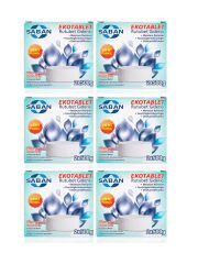 6 Adet 2x500 gr Nem Alıcı Rutubet Ve Küf Önleyici Yedek Tablet Yeşil Elma